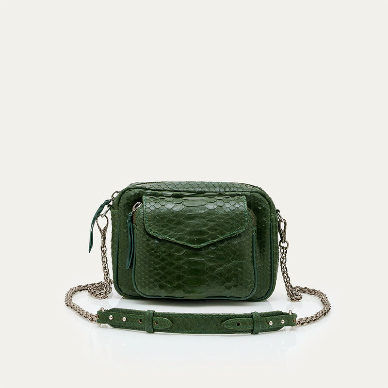 Claris Virot - Sac Charly - Vert Python