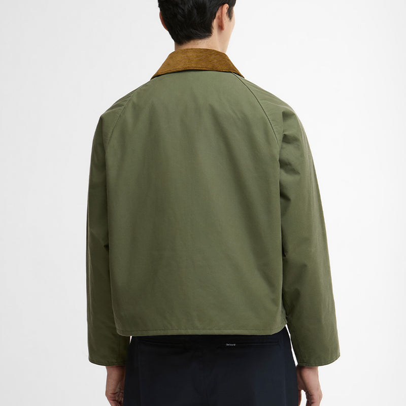 Barbour - Veste Spey Wax - Light Moss – Merci Paris