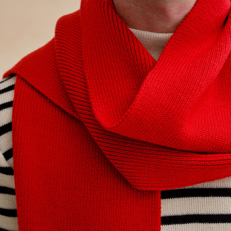 Le Minor - Echarpe - Rouge