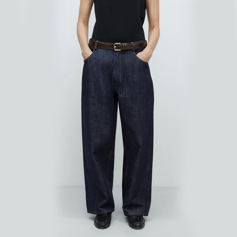 Cordera - Pantalon Droit - Indigo