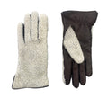 Milona - Curly Sheep Gloves - Brown