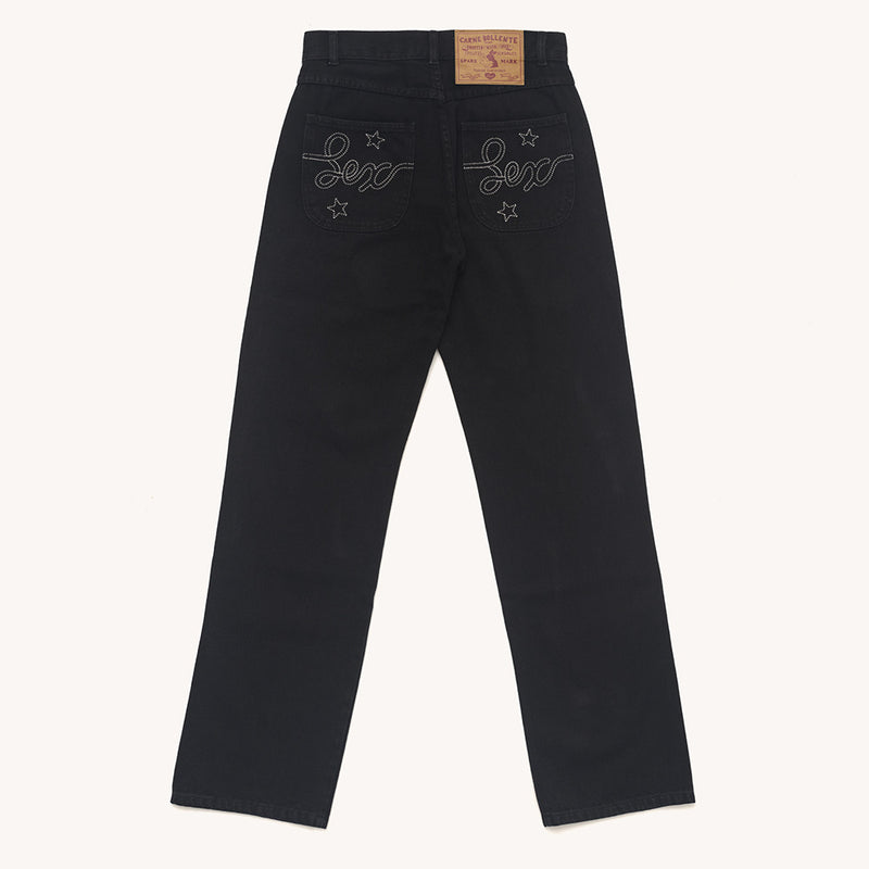 Carne Bollente - Jeans SX Denim - Noir