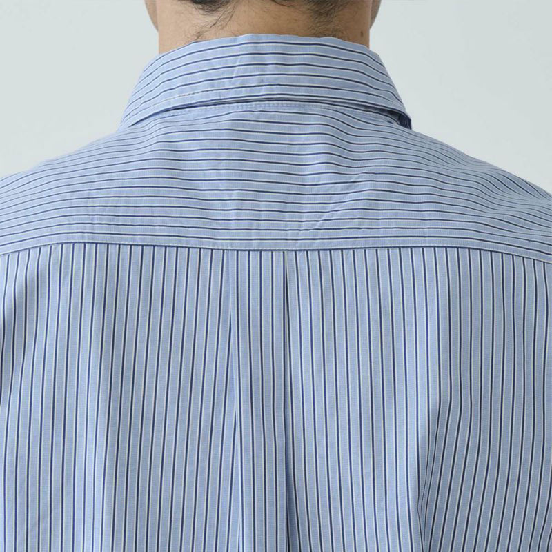 Sage de Cret - Chemise Rayée Thomas - Bleu