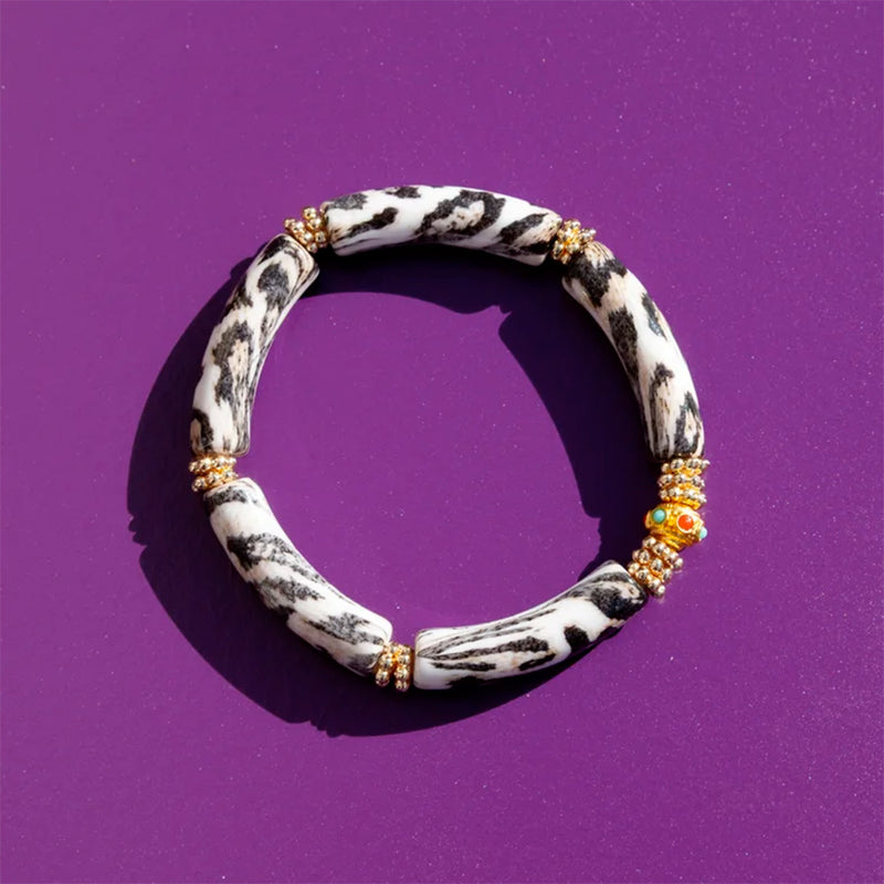 Juhu - Bracelet Juhu - Tigre Noir & Blanc