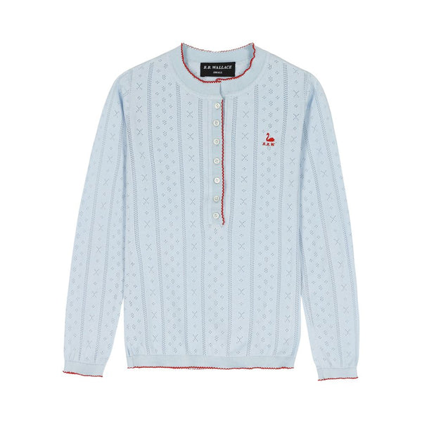BB Wallace - T-shirt manches longues - Bleu