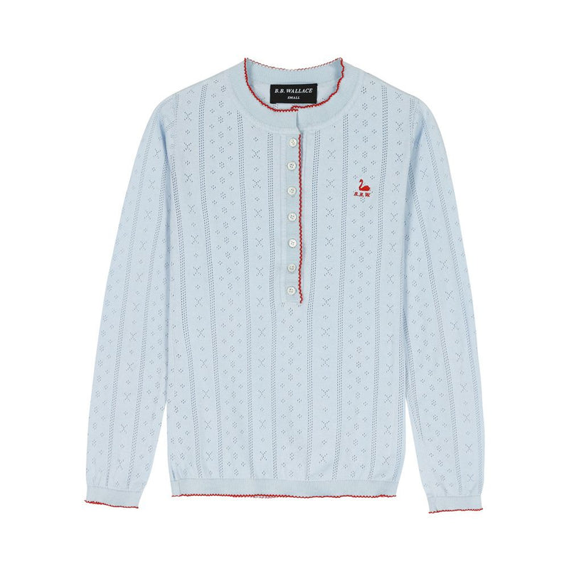BB Wallace - T-shirt manches longues - Bleu