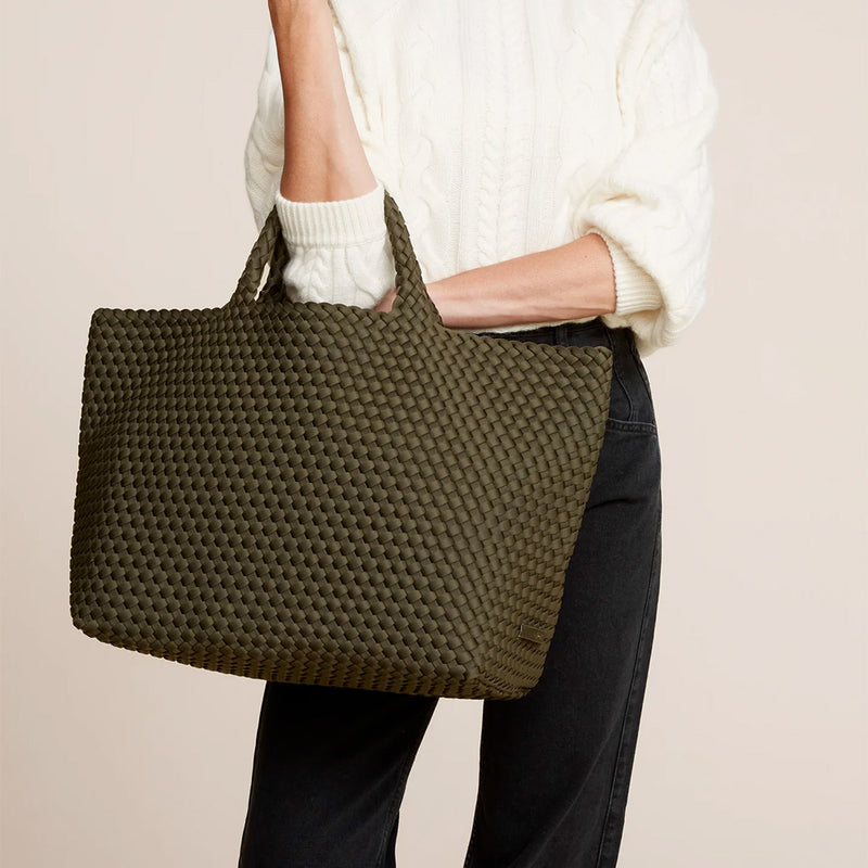 Naghedi - Tote Large St Barths - Olive