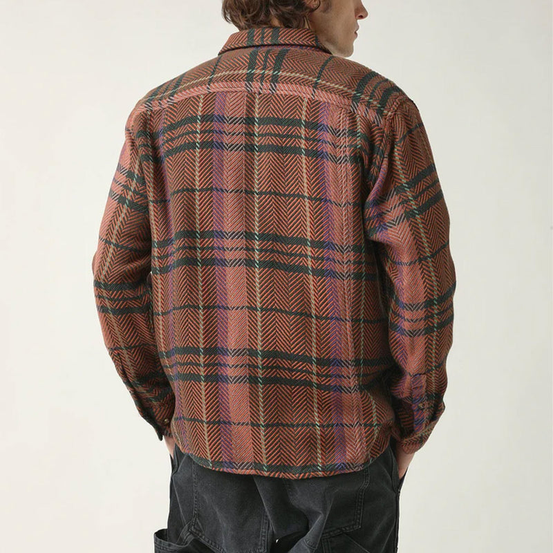 Corridor - Chemise Acid Plaid Totem - Marron