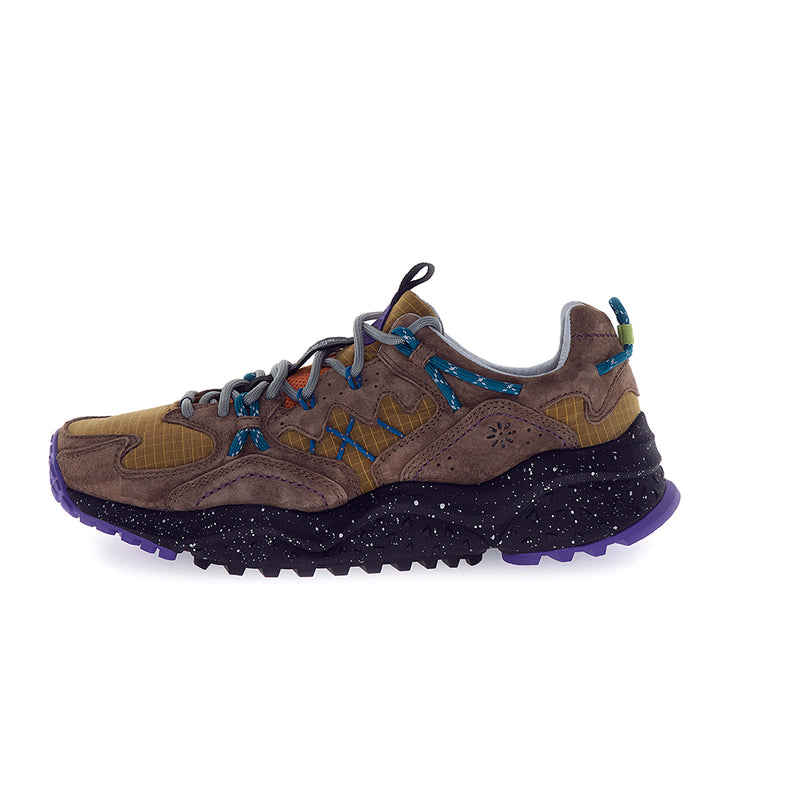 Flower Mountain - Baskets Yamabushi Uni Suede Nylon - Gris foncé