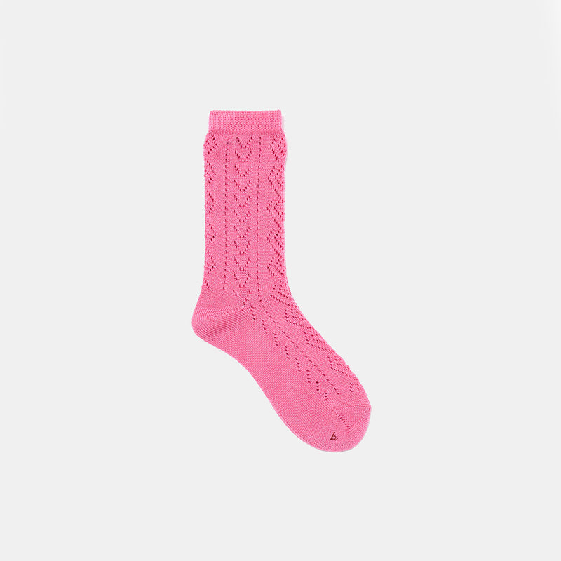 Babaco - Chaussettes Eyelet - Rose