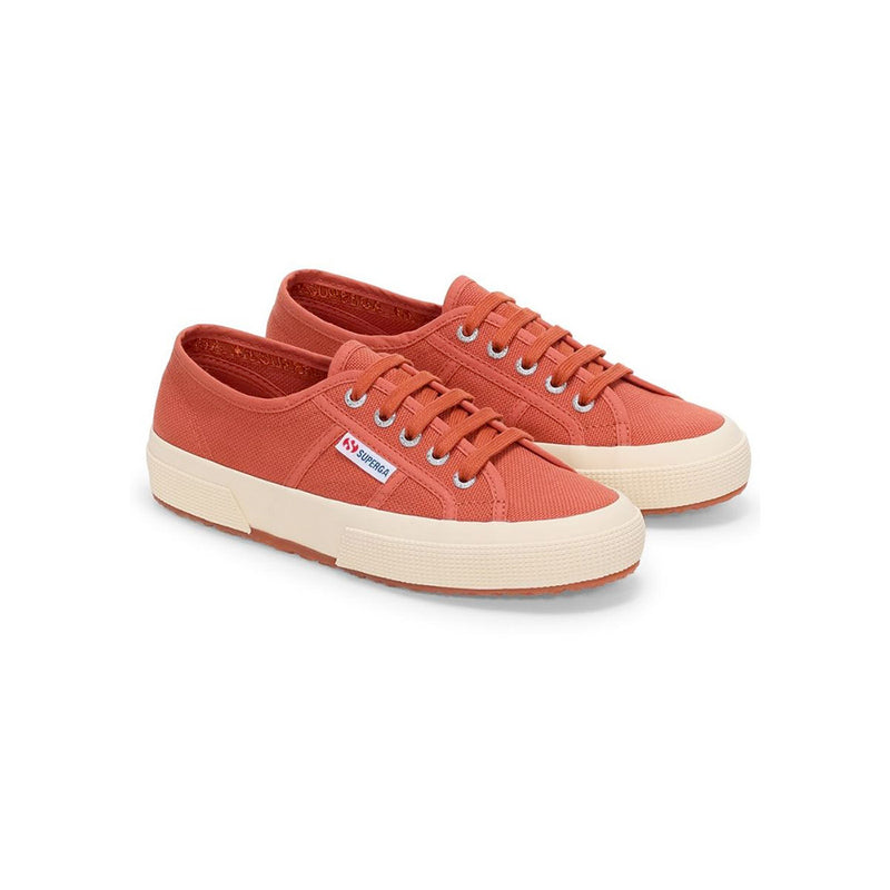 Superga - Tennis 2750 - Marron Reddish & Blanc