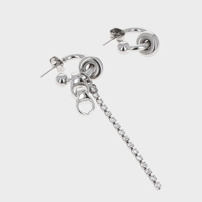 Justine Clenquet - Boucles d'oreilles Ricci - Palladium