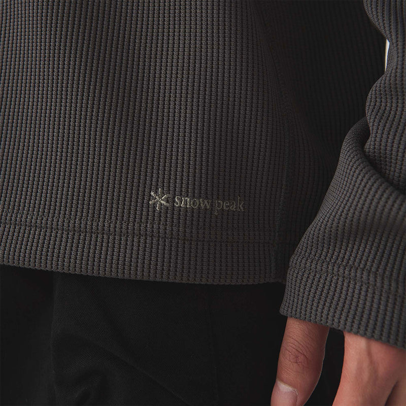 Snow Peak - T-Shirt Dry Thermal L/S - Noir