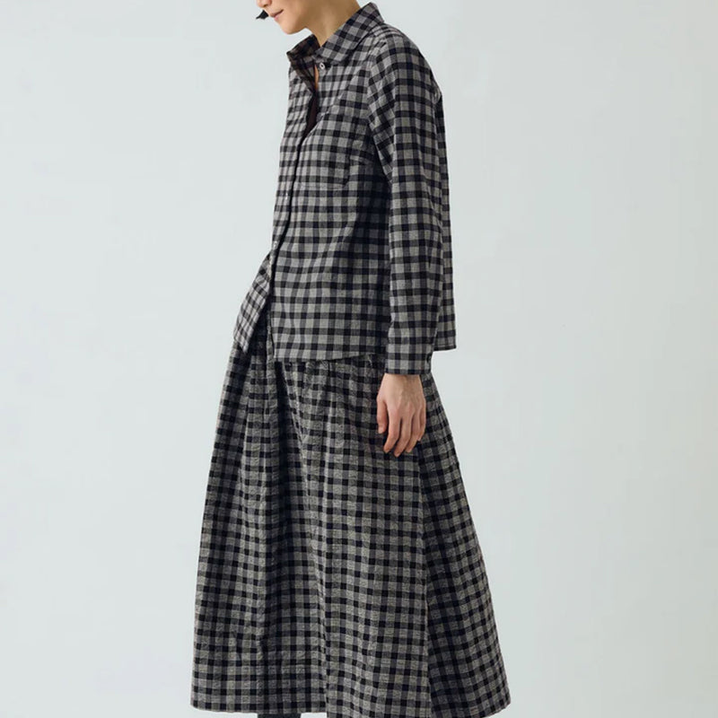 Toast - Chemise Ollie - Noir & Ecru