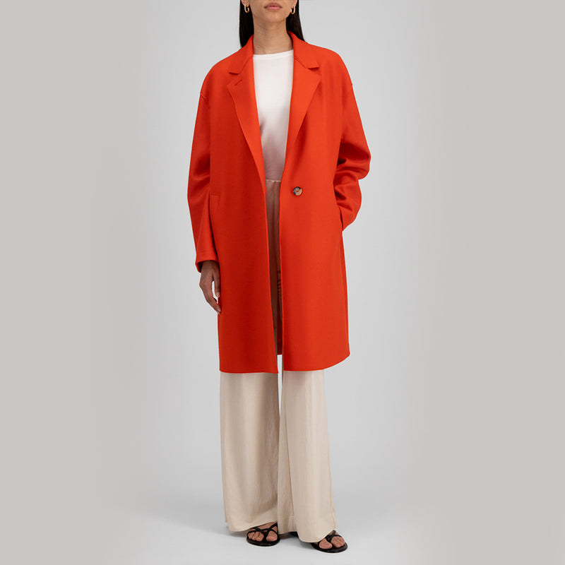 Harris Wharf London - Manteau Oversize - Rouge