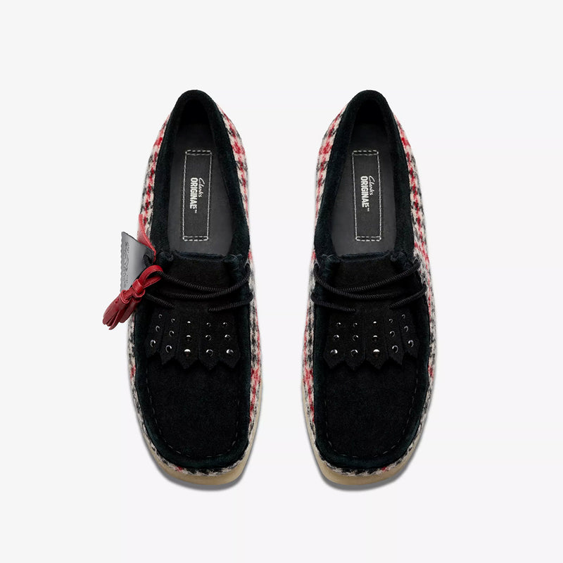 Clarks - Wallabee - Noir Tweed