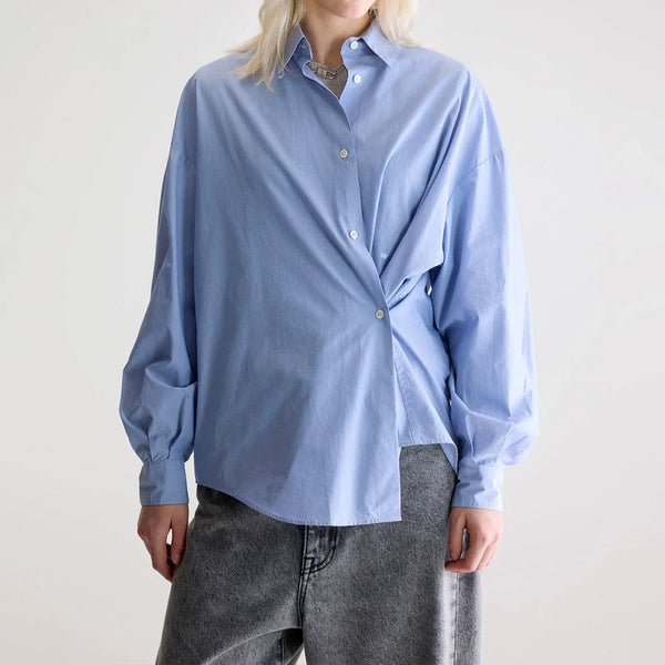 Bellerose - Chemise Gillian - Bleu Rayée