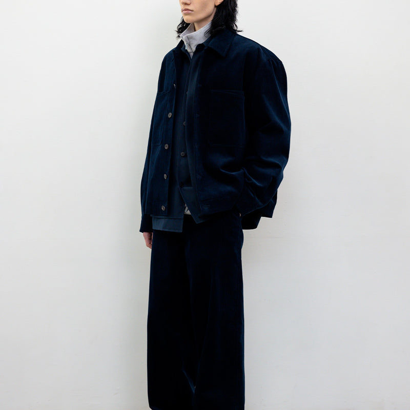 Le 17 septembre - Veste Corduroy Layered - Marine