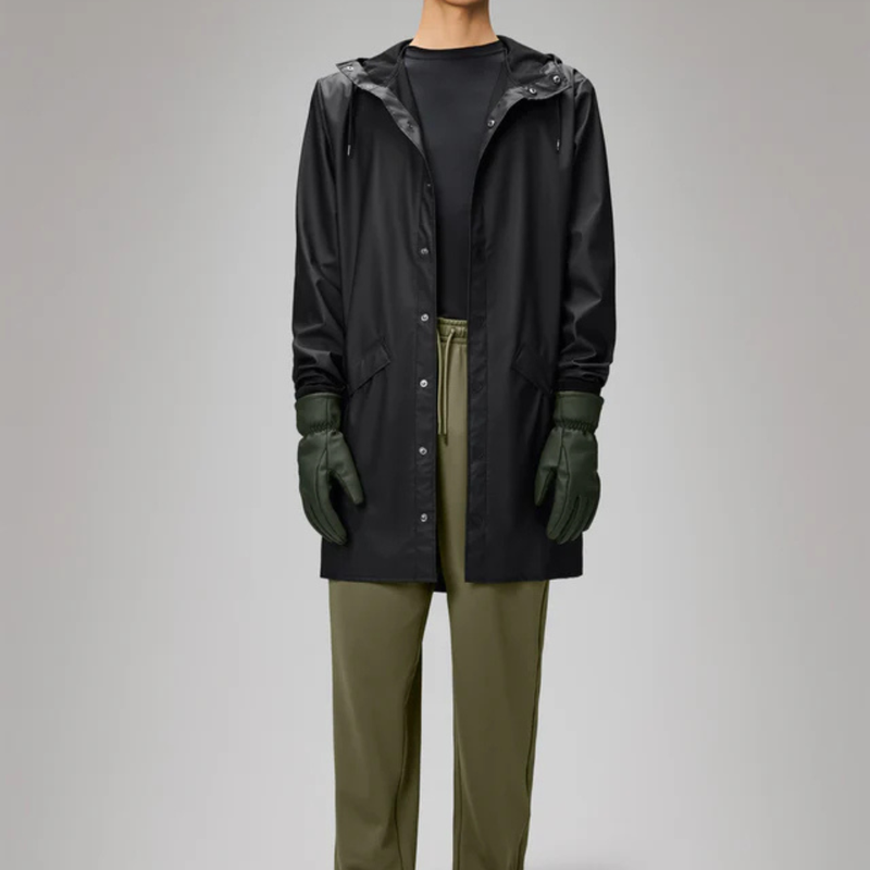 Rains - Manteau long - Noir