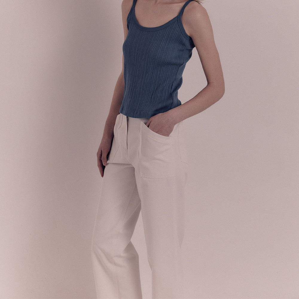 [NOTHING WRITTEN] Bas loose trousers (Cream) ☆送料込☆ 1_b596d923-f09b-4203-95c2-