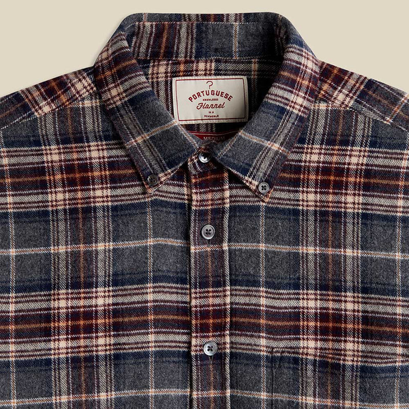 Portuguese Flannel - Chemise Augusta - Bleu
