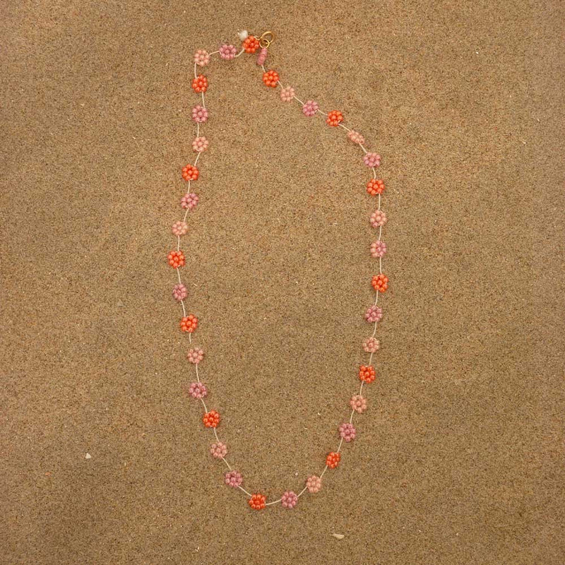 Labro - Collier Fiori N°45 - Corail Misto