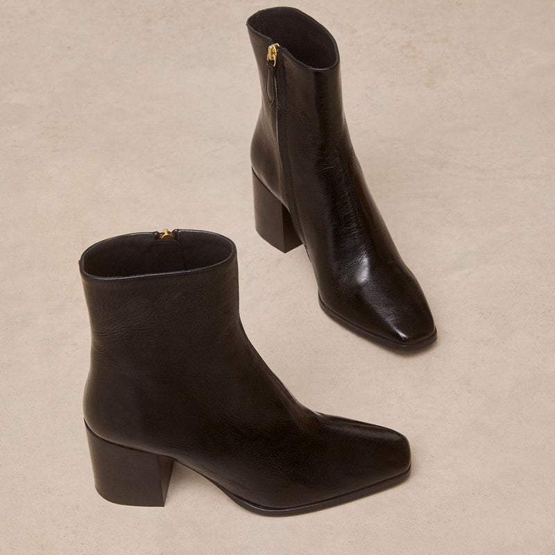 Rivecour - Bottines n°670 - Noir Vernis