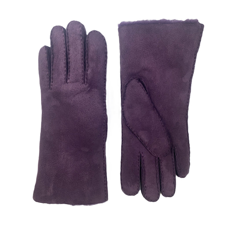 Milona - Gants Mouton - Violet Medusa