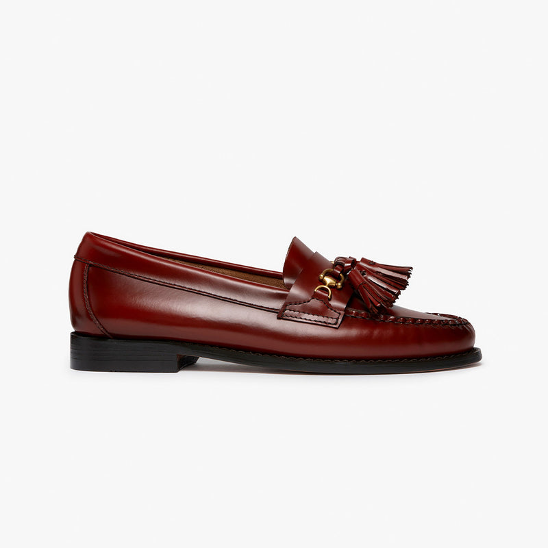 GH Bass - Mocassins Tetra Tassel - Cognac