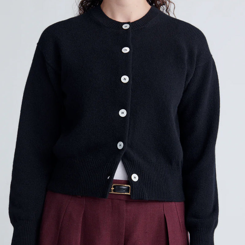 & Daughter - Cardigan Ada - Noir