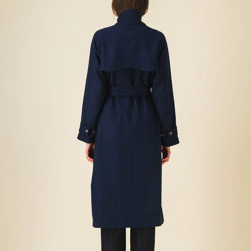 Sixsoeurs - Trench Jim - Marine & Bordeaux