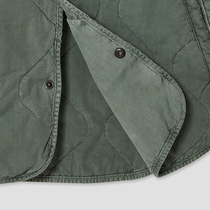 Save Khaki United - Veste Matelassée Flight - Vert Surplus