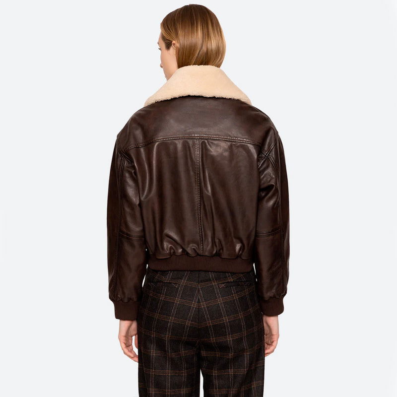 Sea NY - Bomber Aviateur Lenoir - Chocolat