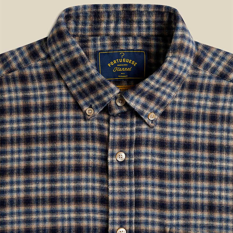 Portuguese Flannel - Chemise Vouga - Bleu