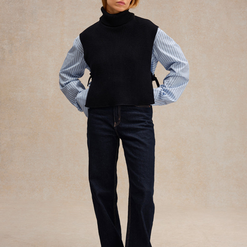 Le Minor - Plastron - Marine