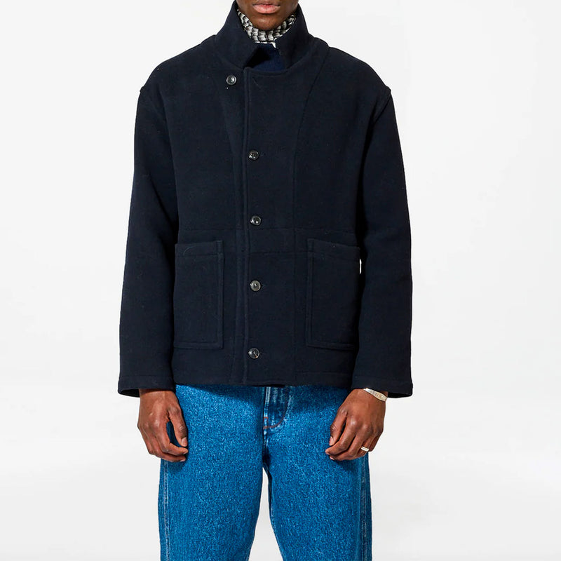 Homecore - Veste Swit Wool - Marine Foncé