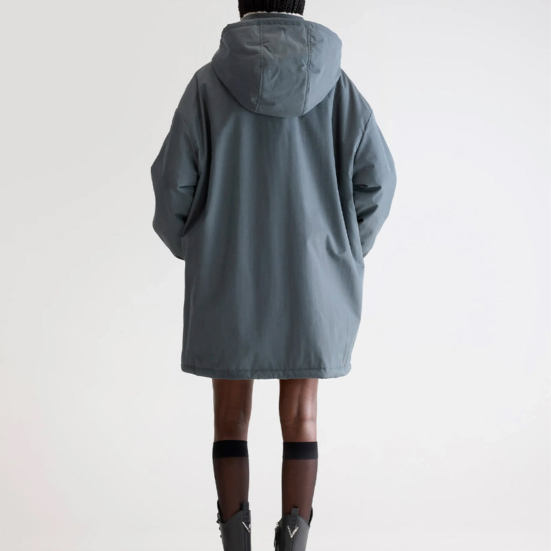 Bellerose - Parka à capuche Jade - Bleu Pirate