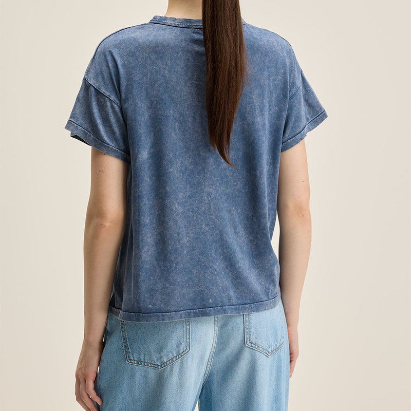 Bellerose - T-shirt Foqui - Bleu