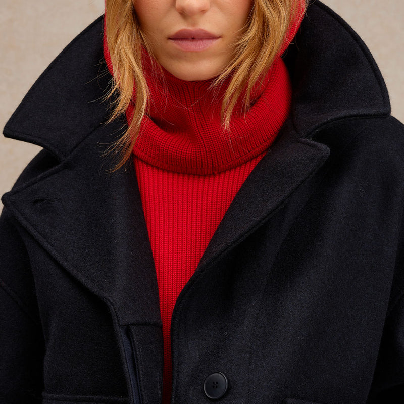Le Minor - Cagoule - Rouge