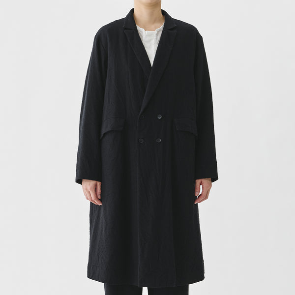 Pas de Calais - Manteau Long - Noir