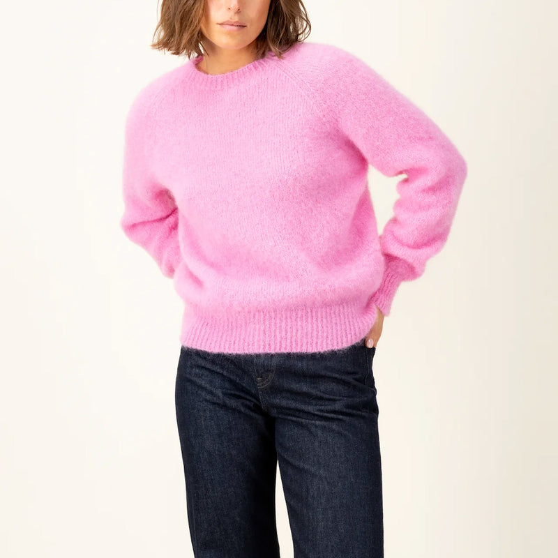 Tricots Jean Marc - Pull Anouch Col Rond - Rose