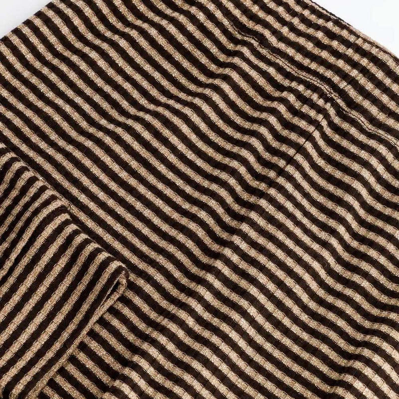 Sixsoeurs - Legging Pimprenelle - Marron & Doré