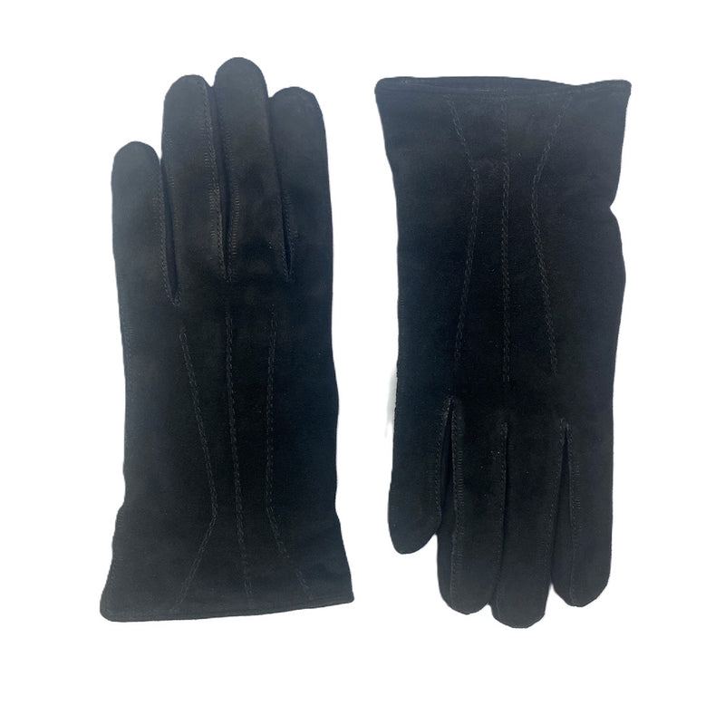 Milona - Gants Agneau Suède - Noir