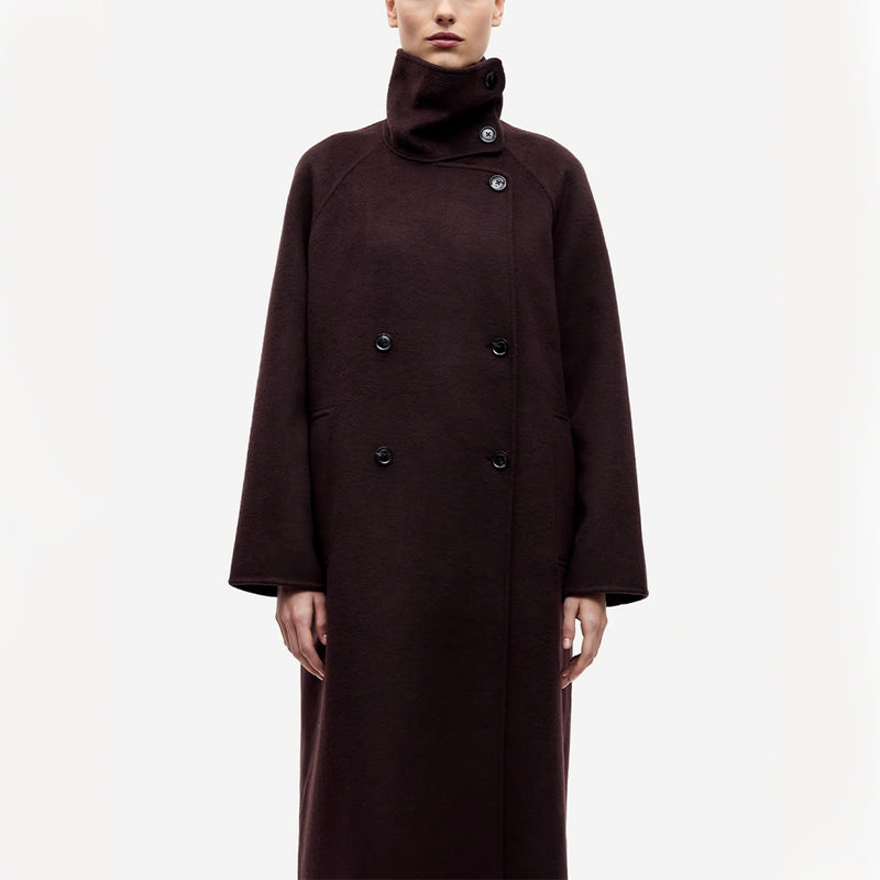 Samsoe Samsoe - Manteau Sahanne - Black Coffee