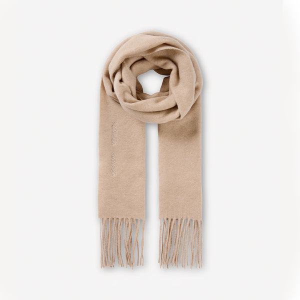 Samsoe Samsoe - Echarpe Sajolly - Beige