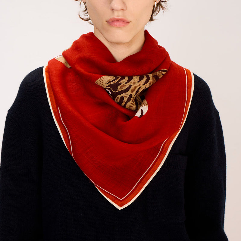 Inoui Editions - Carré Jorgen - Rouge
