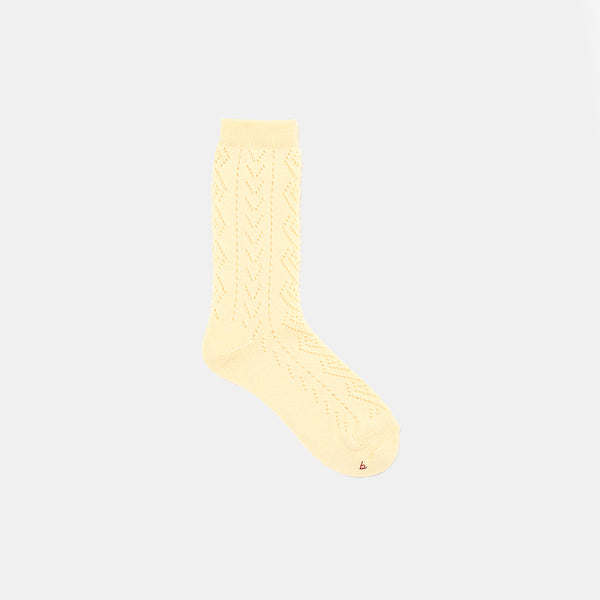 Babaco - Chaussettes Eyelet - Crème