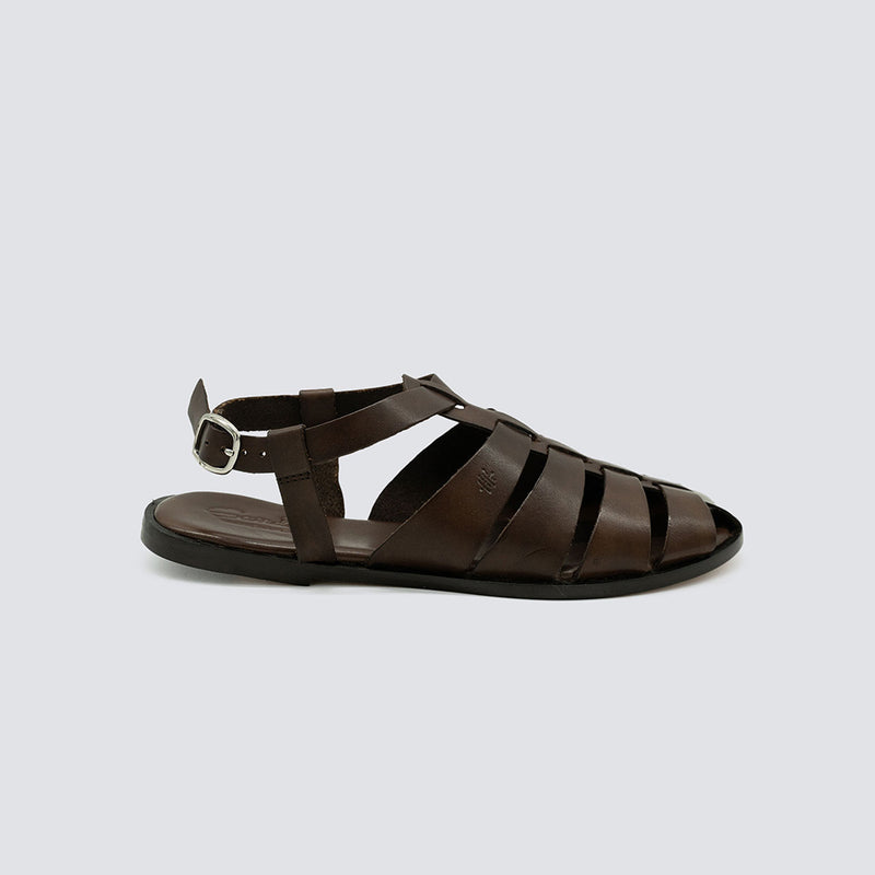 Dragon Diffusion - Sandales Pescador - Dark Brown