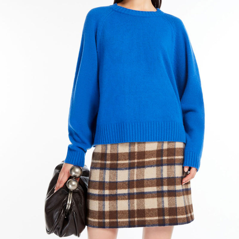 Weekend Max Mara - Pull Gabbia - Bleu