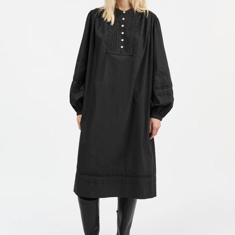 Skall Studio - Robe Leaf - Noir